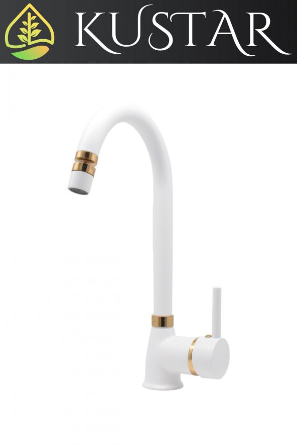 Kustar Varna Gold Beyaz Delta Mutfak Evye Bataryası - 2