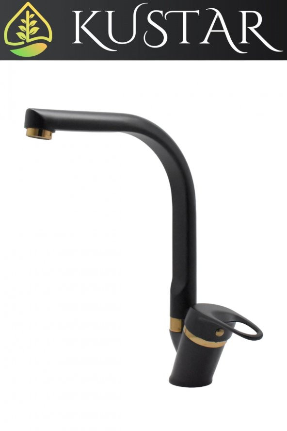 Kustar Tyal Gold Siyah Mutfak Evye Bataryası - 2