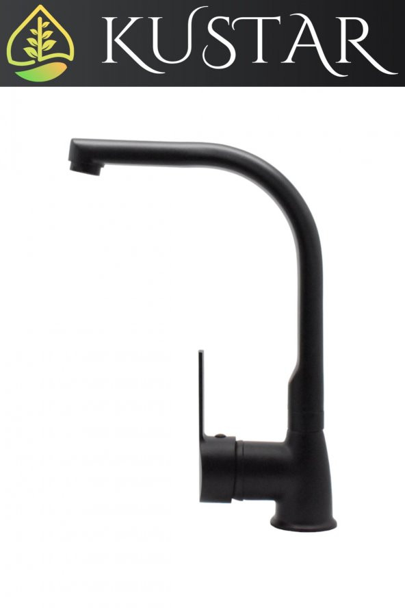 Kustar Mada Mat Siyah Mutfak Evye Bataryası - 2