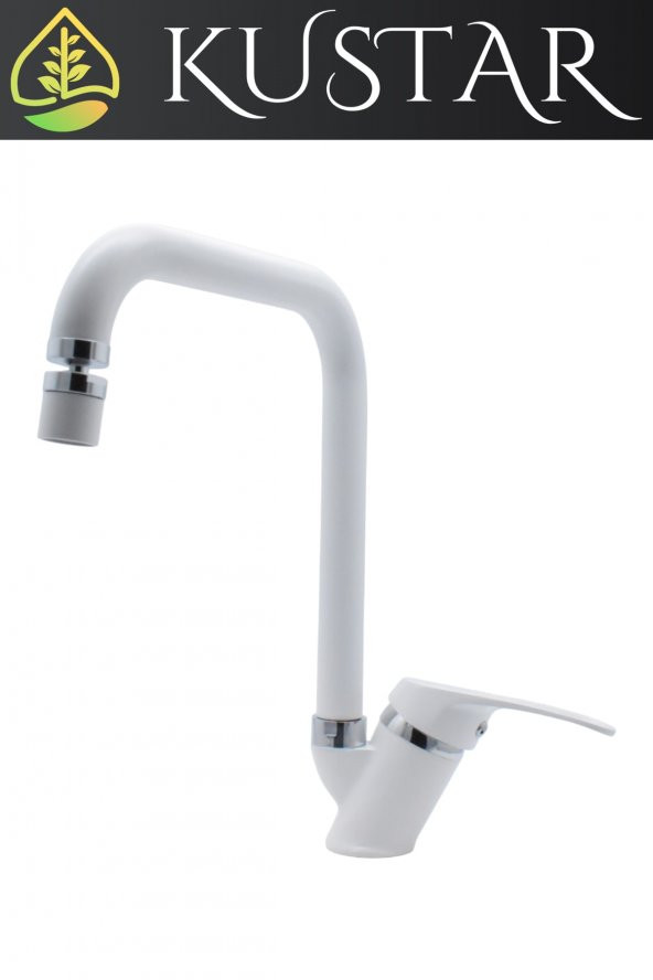 Kustar Lexus Beyaz Mutfak Evye Bataryası