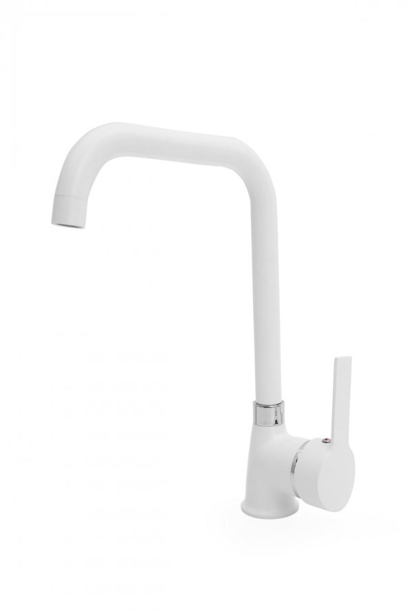 Kustar Beyaz Kare Delta Venüs Mutfak Evye Bataryası