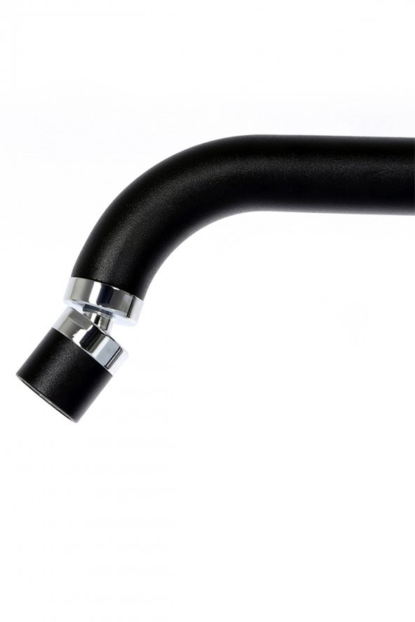 Kustar Varna Siyah Mutfak Evye Bataryası 360 Oynar Perlatörlü - 2