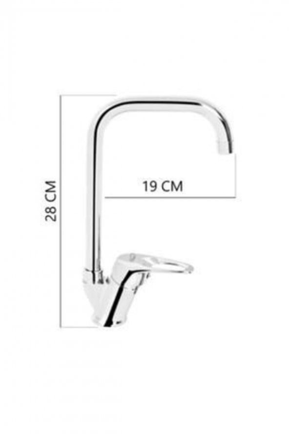 Kustar Krom Kare Delta Boru Mutfak Evye Bataryası Garantili - 2