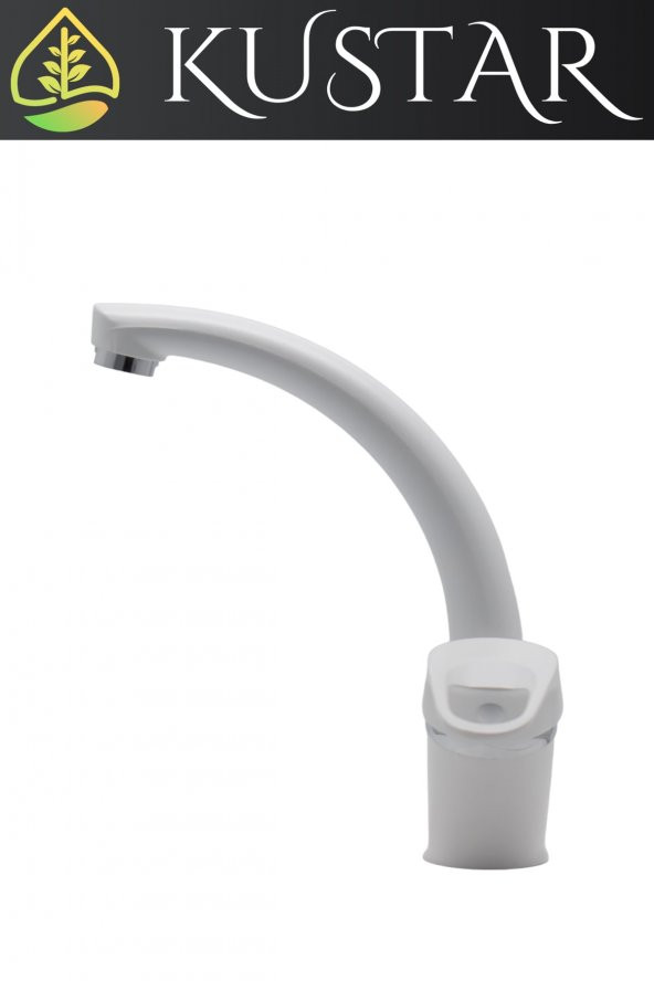 Kustar Sema Beyaz Mix Aç Kapa Banyo Lavabo Bataryası - 3
