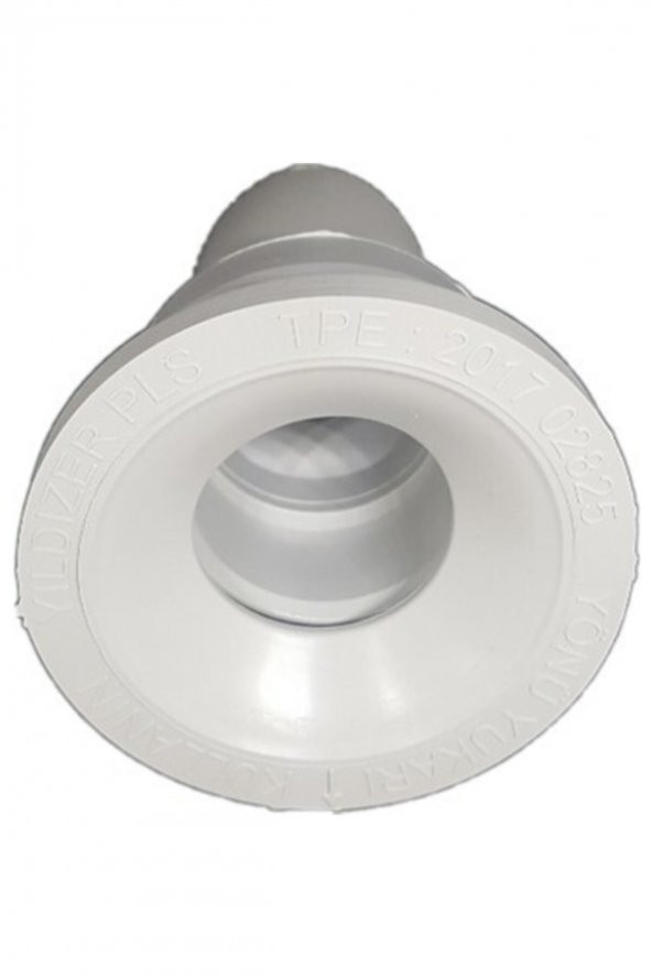 Kustar Lavabo Koku Giderici Çek Valfli Lavabo Gider Adaptör Conta Ø50 Evye Koku Önleyici - 3