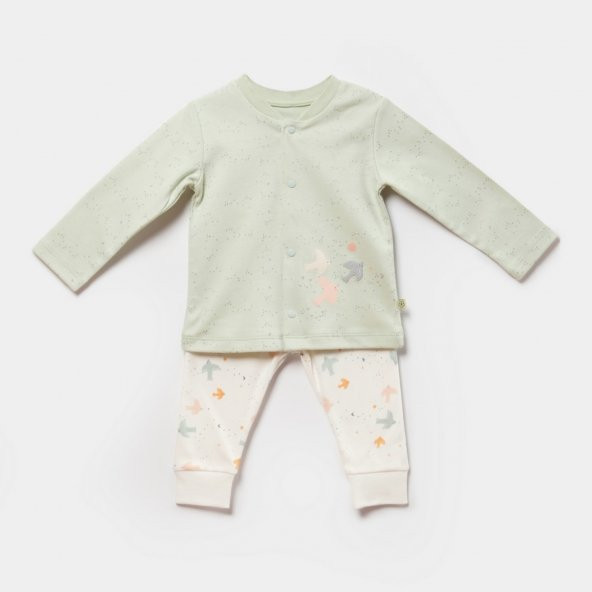 Biorganic Tiny Birds Bebek Pijama Takımı 59768