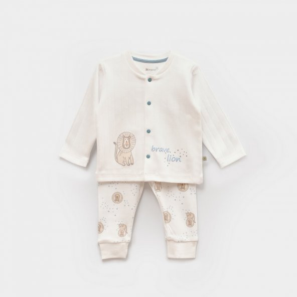 Biorganic Brave Lion Bebek Pijama Takımı 59766