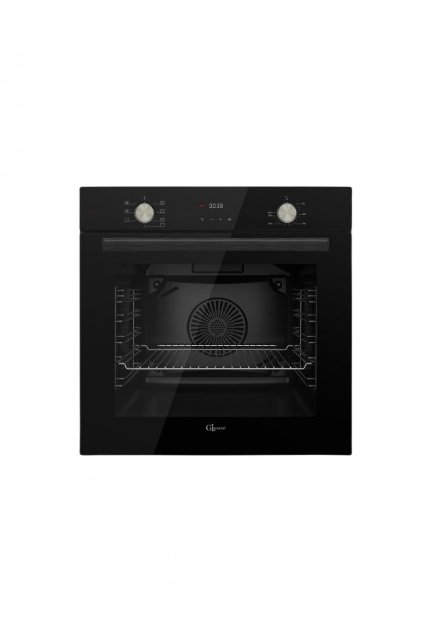 Capella Glf Ms63cs 7 Fonksiyon Siyah Ankastre Fırın