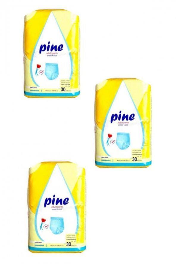 Hasta Bezi Emici Külot Xl 30 lu 3 Paket