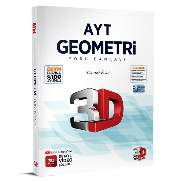 3D AYT Geometri Soru Bankası