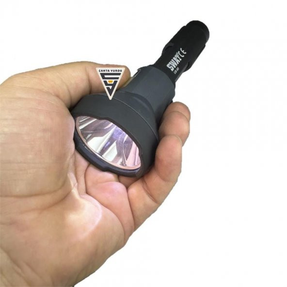 Swat Usb Şarjlı Projektör El Feneri Işıldak - 2