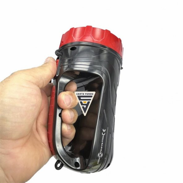 Power 21 Led 3W Kamp Avcı Balıkçı Şarjlı El Feneri Işıldak - 6