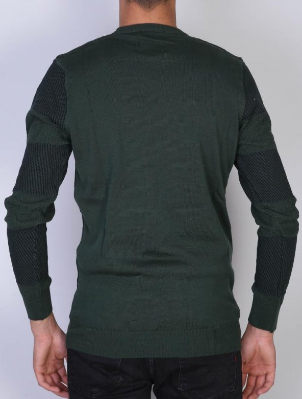 CAZADOR ERKEK BİSİKLET YAKA ÇİZGİLİ KAZAK CDR 3011 - 6