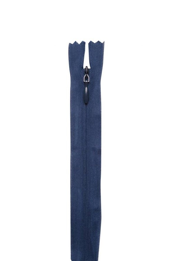 Gizli Elbise Fermuarı 41 Koyu Lacivert 50 cm
