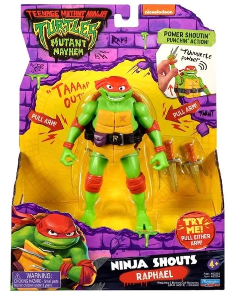 Tmnt Ninja Kaplumbağa Delüks Aksiyon Figürler Raphael