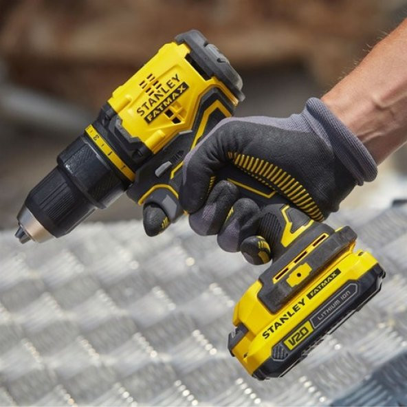 Stanley SBD710C2K Akülü Vidalama Darbesiz 20v - 1,5 Ah - 2