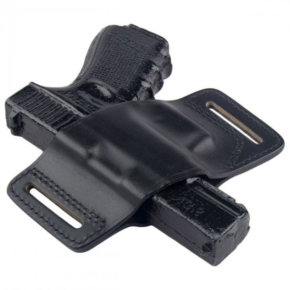 Walther Deri Tabanca Kılıfı Yarım Kelebek Atkısız Siyah Sol El - 4