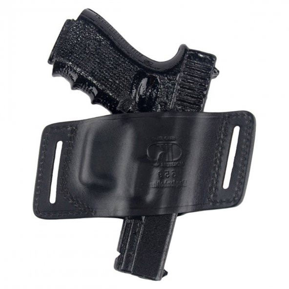 Cz 75 Deri Tabanca Kılıfı Yarım Kelebek Atkısız Siyah Sol El - 3