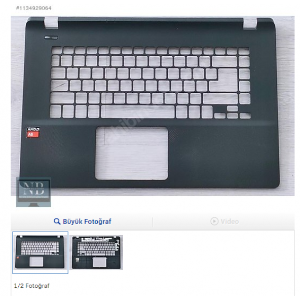 ACER ASPIRE E15 ES1-511 ÜST KASA SORUNSUZ