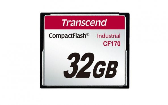 Transcend 32GB CF170 300x Industrial Hafiza Karti