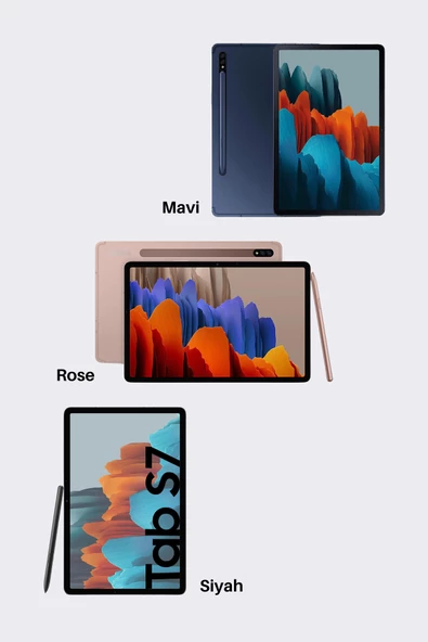 Galaxy Tab S7 FE - S7 Plus Uyumlu Avuç İçi Algılamayan Dokunmatik Stylus Kalem - 7