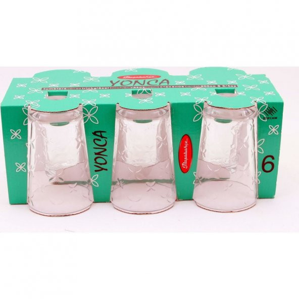 Paşabahçe 52056 Yonca Su Bardak 12 Adet