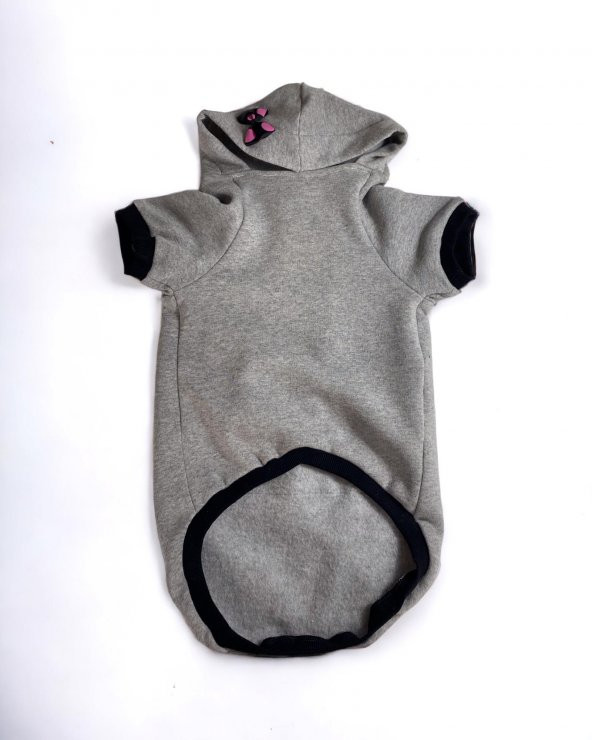 Happy Kapşonlu Sweatshirt Orta ve Büyük Irklar İçin