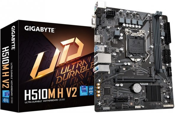 GIGABYTE H510M H V2 1200P DDR4 SES GLAN HDMI/VGA SATA3 USB3.2 mATX