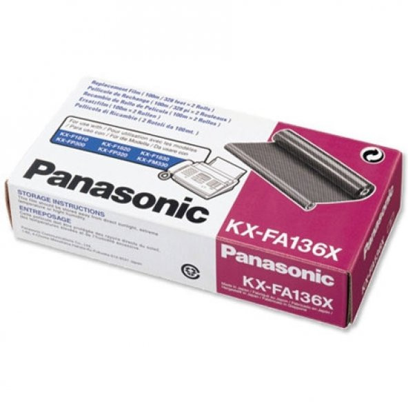 Panasonic KX-FA136X Orjinal Faks Karbon Film - KX-BP535 / KX-FM131 / KX-FM245 - 1