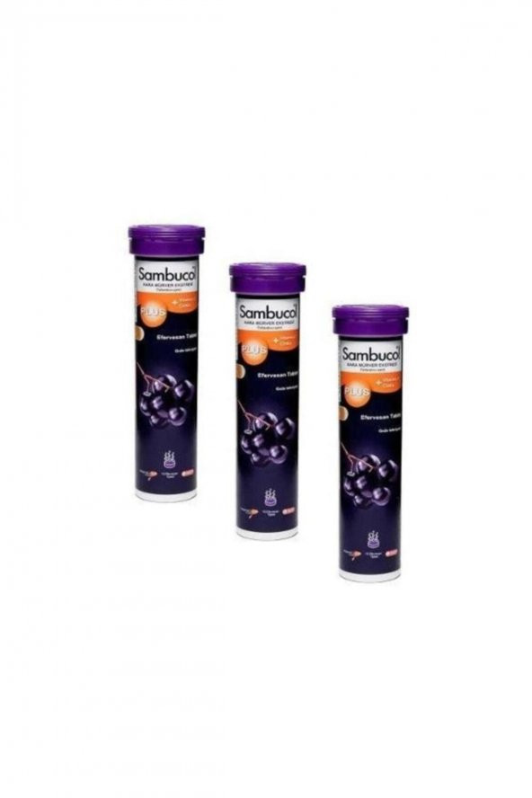 Sambucol Plus Efervesan 3lü Paket