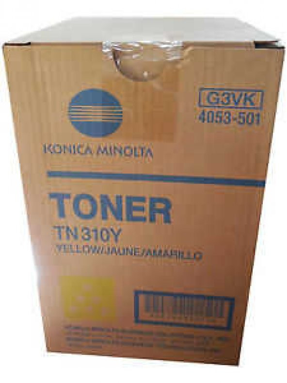 Konica Minolta TN-310Y Sarı Orjinal Toner - Bizhub C350 / C351