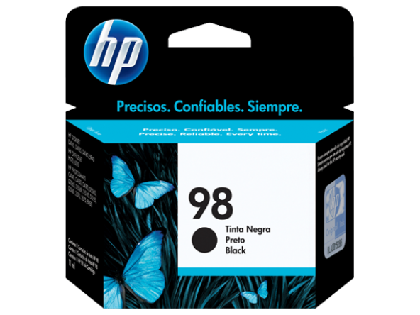 HP C9364WB (98) Siyah Orjinal Kartuş