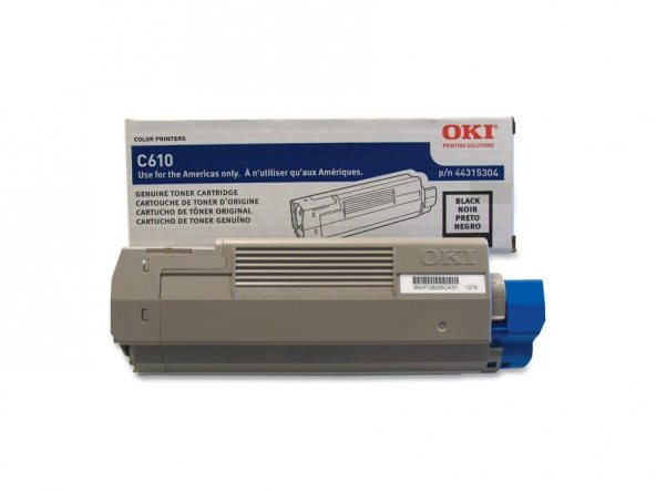 OKI 44315304 Siyah Orjinal Toner - C610N / C610CDN