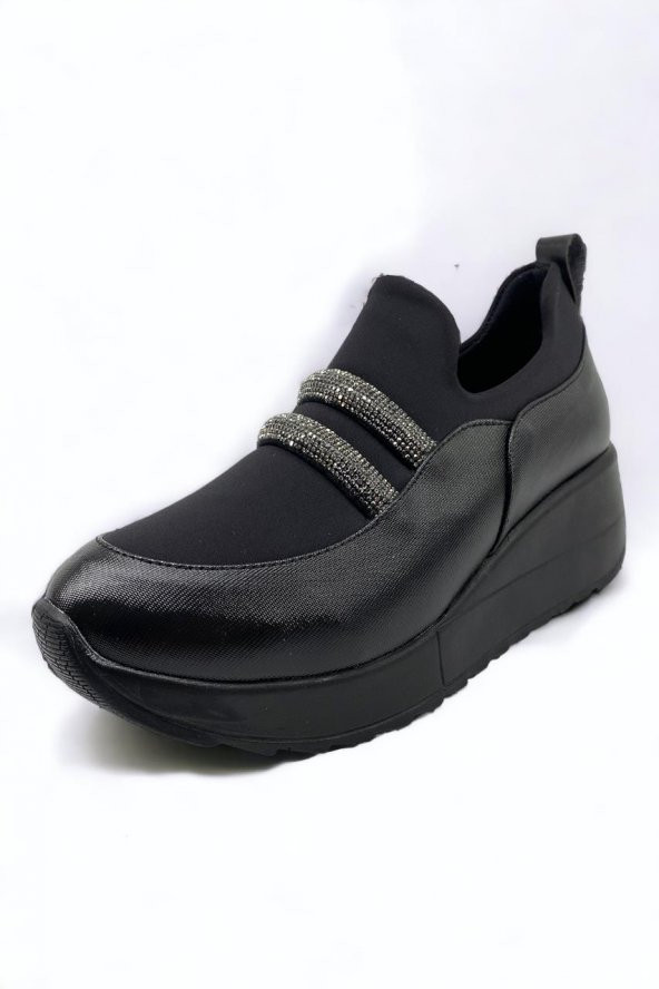 İzlife İz179 K202 Siyah Casual Kadın Ayakkabı