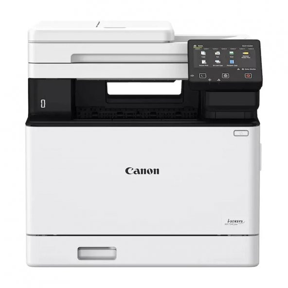 Canon i-SENSYS MF754cdw 5455C009AA Wi-Fi Tarayıcı Fotokopi Faks Renkli Çok Fonksiyonlu Lazer Yazıcı