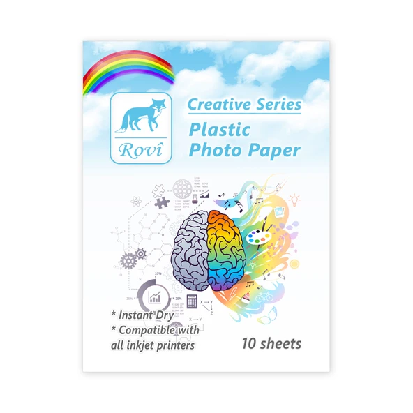 Rovi Fine-Art Plastik Fotoğraf Kağıdı 10yp A3 ürün görseli 1