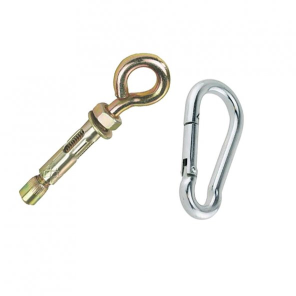 Desfabe Polydes 120x30 Cm Kolonlu Boks Kum Torbası Siyah+Askı Aparatı+El Sargı Bandajı - 3