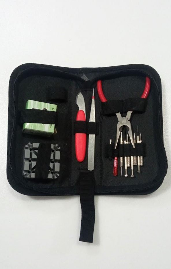 Zhltools 14 Parça Saklama Çantalı Saat Tamir onarım ve saat pim sökme seti - 3