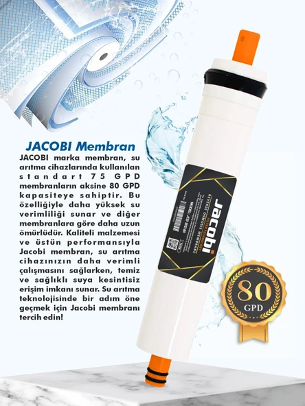 Piksel Aqua 10 Aşamalı Jacobi Membranlı Multimineralli Su Arıtma Cihazı - Resim 3