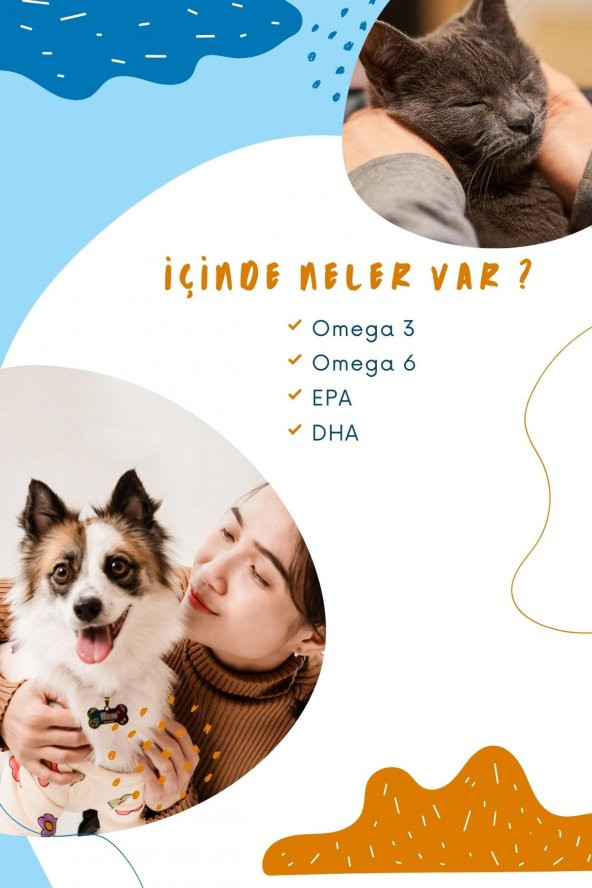 Fish Oil - Kedi ve Köpekler İçin Omega 3 ve Omega 6 Balık Yağı Bağışıklık Sistemi 200 ML - 2