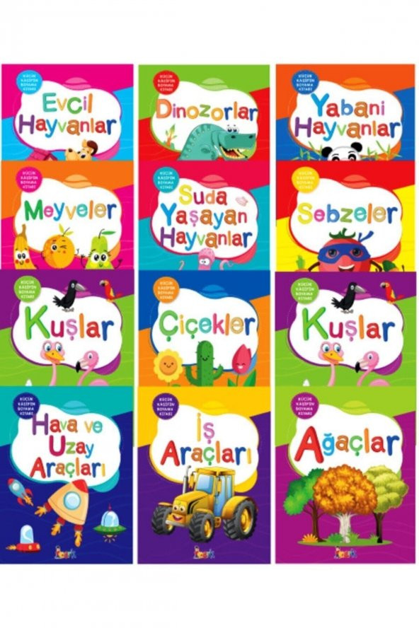 KÜÇÜK KAŞİFİN BOYAMA KİTABI