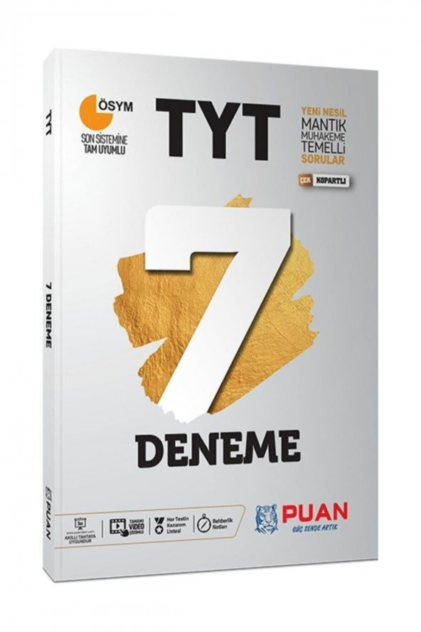 PUAN TYT 7 DENEME YENİ NESİL