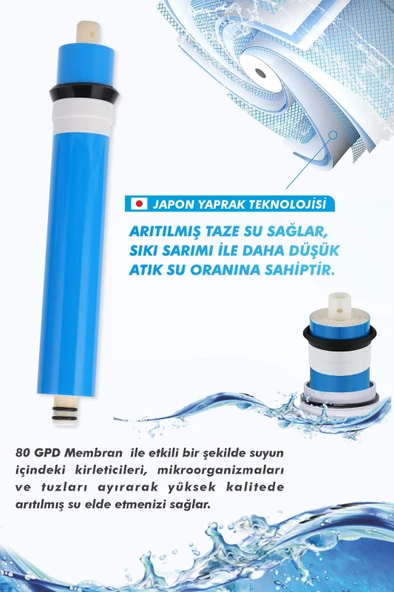 Piksel Aqua 12 Aşamalı Master Membranlı Alkali Mineralli Su Arıtma Cihazı - Resim 8