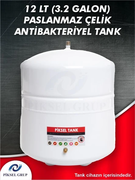 Piksel Aqua 12 Aşamalı Master Membranlı Alkali Mineralli Su Arıtma Cihazı - 3