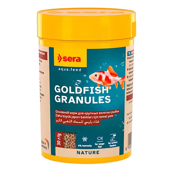 Sera GoldFish Granules 100 ml 30 gr. Skt:05/2028 Orjinal Kutusunda ürün görseli