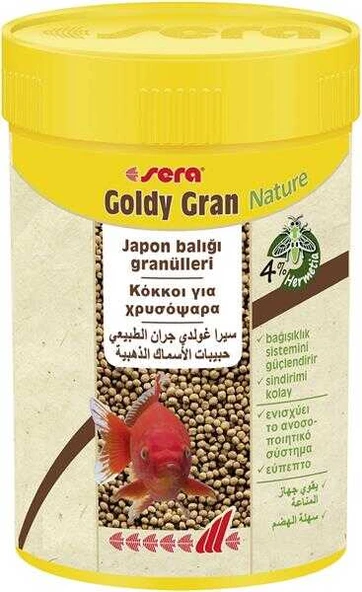 Sera Goldy Gran 100 ml 30 gr. Skt:11/2027 Orjinal Kutusunda ürün görseli