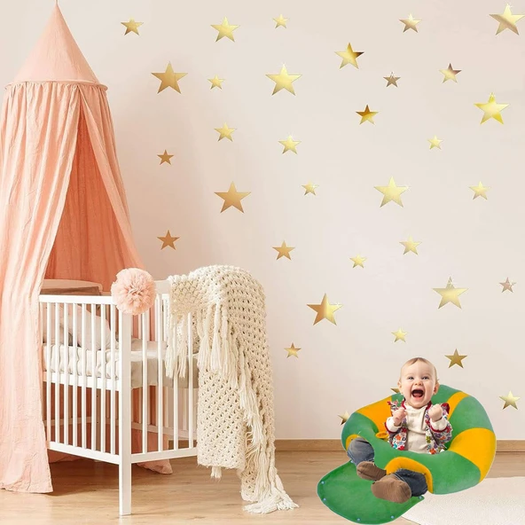 Bebe Yatmaz Bebek Oturma (destek) Minderi - Yeşil Sarı - 3