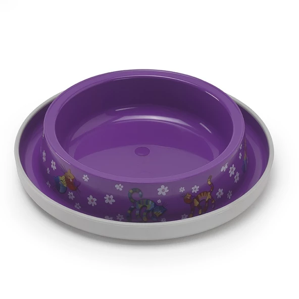 Moderna Trendy Friends Kedi Mama Kabı Fusya 210 ml Ölçü : 15 cm - 3 cm