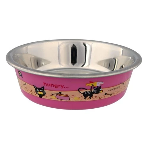 Trixie kedi mama ve su kabı, paslanmaz,0,23lt 12cm - 2