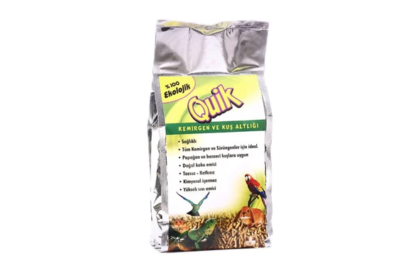 Quik Kemirgen ve Kuş Altlığı Pellet 1 kg - 2